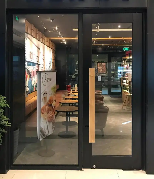 OG-MN-3045 Commercial Glass Door/  KFC Door