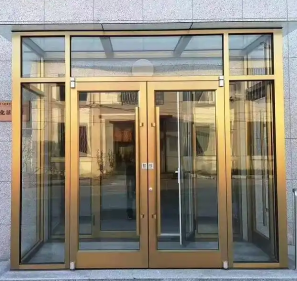 OG-MN-3049 Commercial Glass Door/  KFC Door
